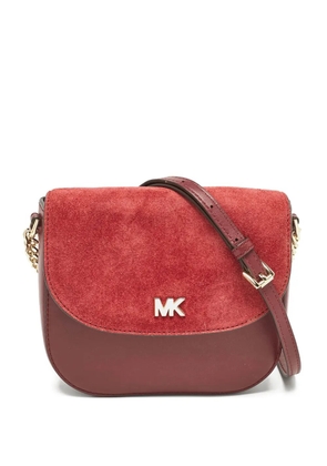 Michael Kors pre-owned suede cross body bag - Red