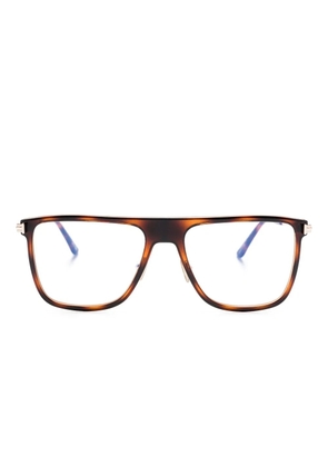TOM FORD Eyewear square-frame glasses - Brown