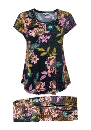 Johnny Was The Bobbie Crop pyjama set - Blue