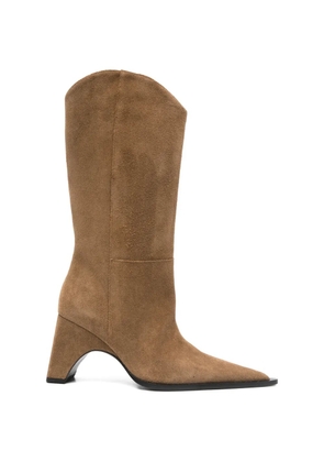 Coperni pointed-toe boots - Brown