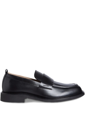 Calvin Klein pull-tab loafers shoes - Black