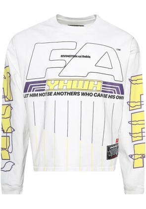 RRR123 His Own Racing T-shirt - White