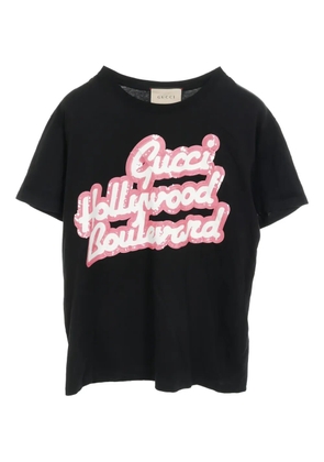 Gucci Pre-Owned 2010s Hollywood Boulevard sequinned T-shirt - Black