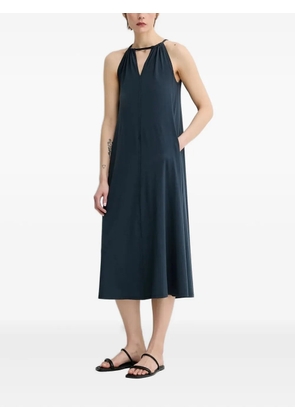 Marc O'Polo tie-neck midi dress - 886