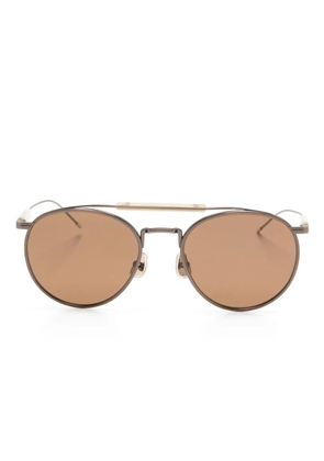 Brunello Cucinelli BC2004ST pilot-frame sunglasses - Brown