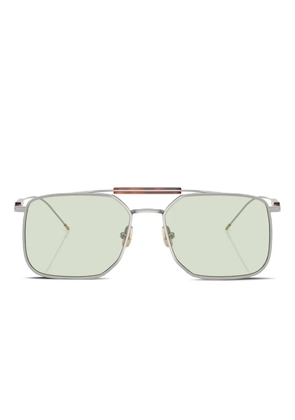 Brunello Cucinelli square-frame sunglasses - Silver