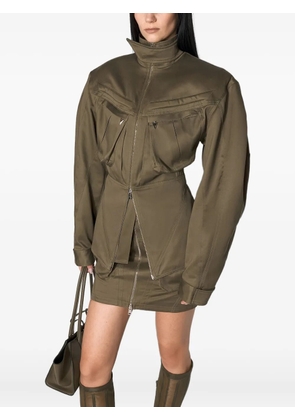 Mugler cargo jacket - Green