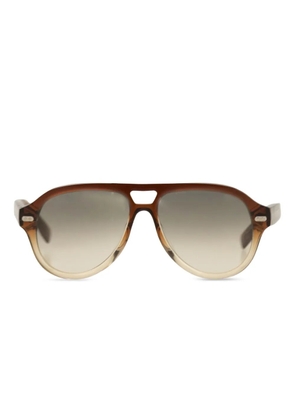 Brunello Cucinelli Paul sunglasses - Brown