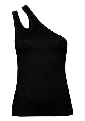 REMAIN scoop-neck ribbed-knit tank top - Black