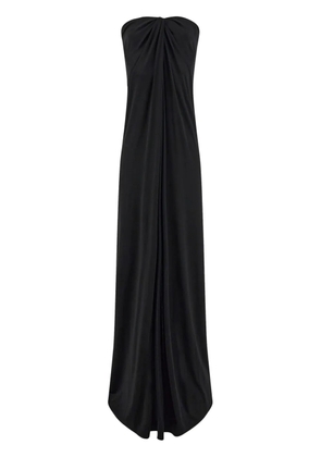 Ferragamo strapless maxi dress - Black