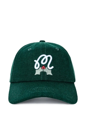 Malbon Golf Mistleflow Dad logo cap - Green