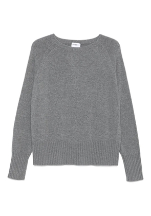 Marella raglan-sleeve ribbed-hem sweater - Grey