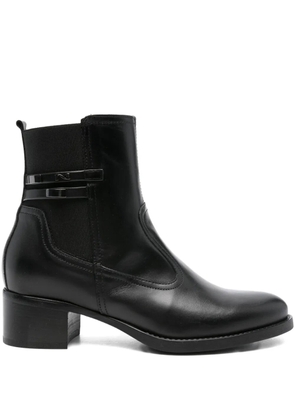 NERO GIARDINI 40mm buckle-detail leather boots - Black