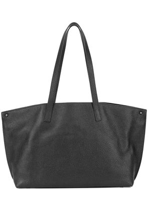 Akris pebbled leather tote bag - Black