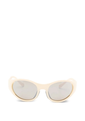 Alba Optics Anvma oval-frame sunglasses - Neutrals