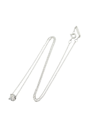 Bvlgari Pre-Owned 2010s 18K white gold Corona diamond necklace - Grey