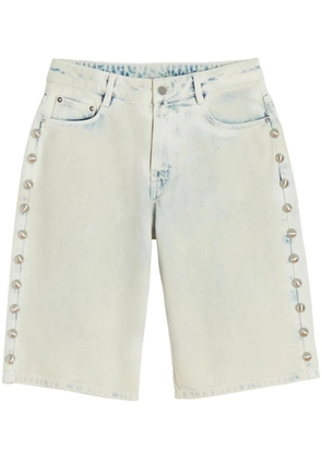 Apparis stud-embellished shorts - Blue