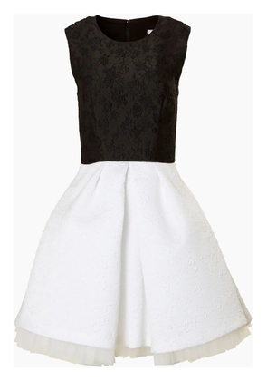 Carolina Herrera jacquard belted dress - Black