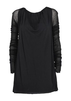 Rick Owens Vintage long-sleeve mini dress - Black
