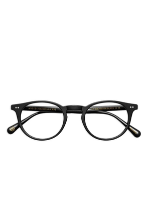 Moscot Frankie round-frame glasses - Black