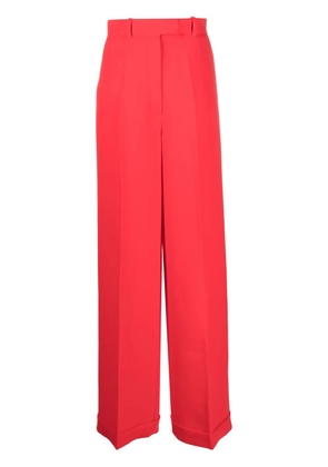 Viktor & Rolf pressed-crease concealed-fastening tailored trousers