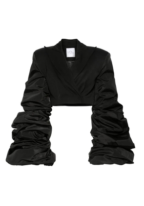 Vestiaire d'un Oiseau Libre puffed-sleeve jacket - Black