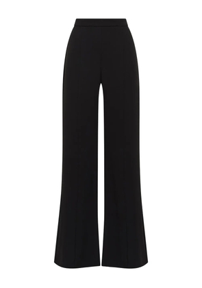 MALIPARMI pressed-crease flared trousers - Black