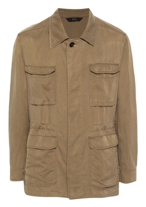 Brioni Sahariana shirt jacket - Green
