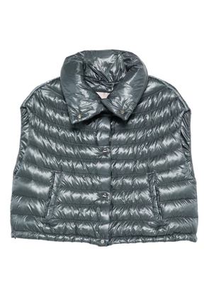 Herno quilted high-neck gilet - Blue