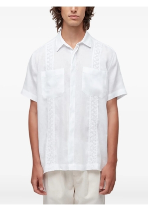 Osklen MC lace-detail shirt - White