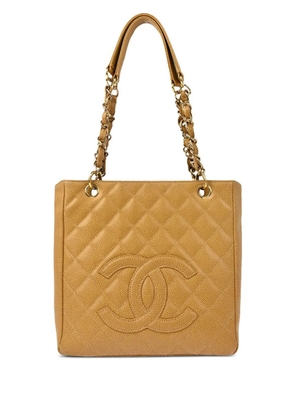 CHANEL Pre-Owned 2003 Petite Shopping Tote bag - Neutrals