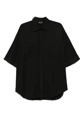 Andrea Ya'aqov cotton shirt - Black