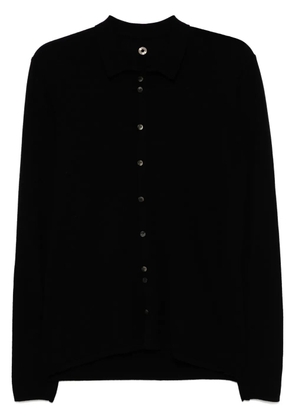 Label Under Construction knitted shirt - Black