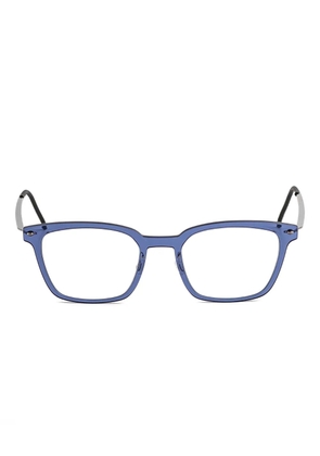 Lindberg rectangle-frame glasses - Blue