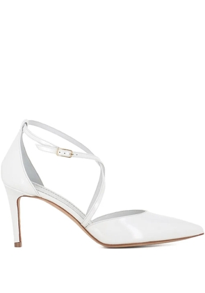 Antonio Barbato Maestri Veneziani 80mm leather pumps - White