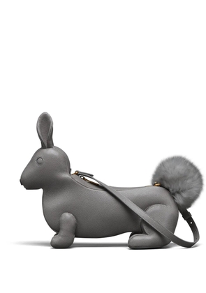 Thom Browne Rabbit shoulder bag - Grey