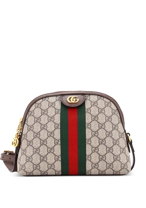 Gucci Pre-Owned Ophidia Dome GG Coated Canvas Small shoulder bag - Brown