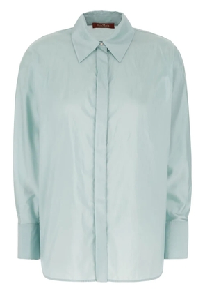 Max Mara classic-collar shirt - Blue