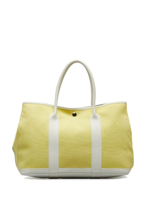 Hermès Pre-Owned 2014 Toile Garden Party tote bag - White