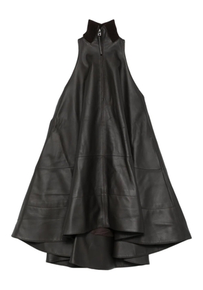Jacquemus panelled zip-up dress - Black