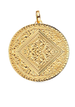 Monica Vinader Marie mini pendant charm - Gold