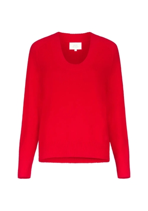 Loulou Baji knitted sweater - Red