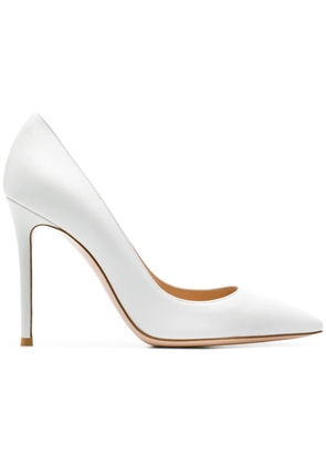 Gianvito Rossi 105mm Gianvito leather pumps - White