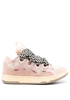 Lanvin Curb lace-up sneakers - Pink