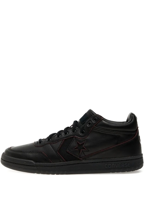 Converse leather star sneakers - Black