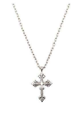 Emanuele Bicocchi cross pendant necklace - Silver
