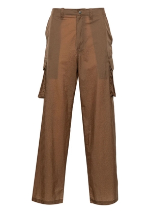 OUR LEGACY ripstop straight cargo trousers - Brown