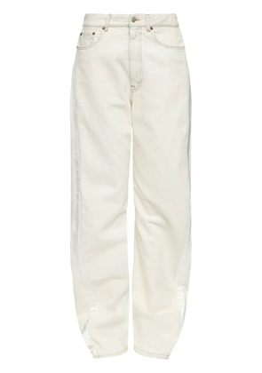 MM6 Maison Margiela five-pockets jeans - White