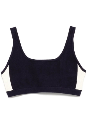 The Upside Montage Rory cropped top - Blue