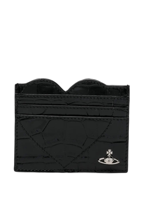 Vivienne Westwood orb-embossed cardholder - Black
